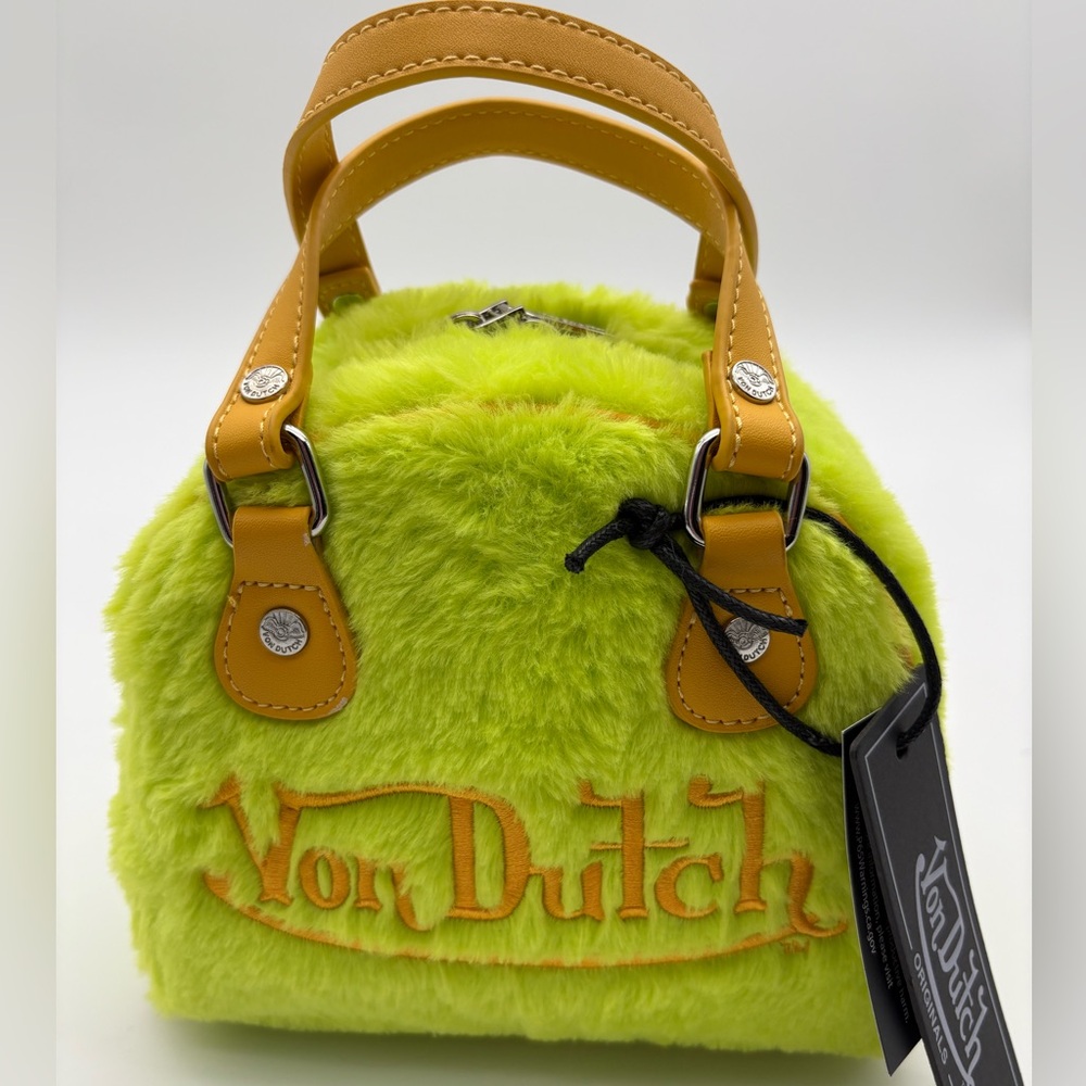 Von Dutch ‘Sherbet’ Bowling Purse NWTG - Green
